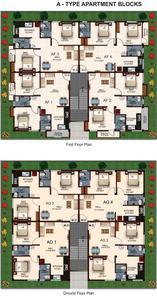 Project Image of 550.0 - 934.0 Sq.ft 1 BHK Apartment for buy in Amarprakash Suncity