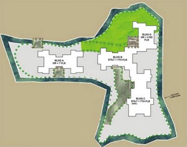 Project Image of 377.0 - 1061.0 Sq.ft 1 BHK Apartment for buy in Aakruti Aangan