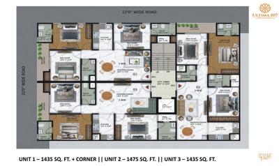 Project Image of 1055.0 - 2295.0 Sq.ft 2 BHK Builder Floor for buy in Arenaa Heights The Ultima 107