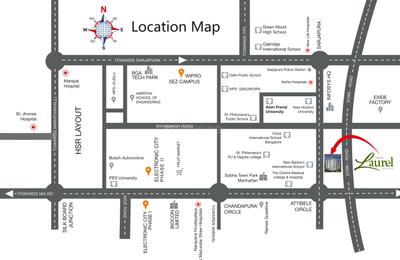 Project Image of 1155.0 - 1656.0 Sq.ft 2 BHK Apartment for buy in Vmaks Laurel