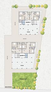 Project Image of 504.94 - 887.05 Sq.ft 2 BHK Apartment for buy in Rajendra Hammash Residency Block A And C
