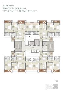 Project Image of 0.0 - 1190.0 Sq.ft 3 BHK Apartment for buy in Kalpataru Jade Skyline