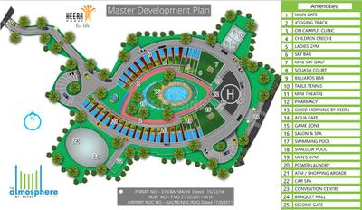 Project Image of 932.0 - 7900.0 Sq.ft 1 BHK Apartment for buy in Heera Atmosphere