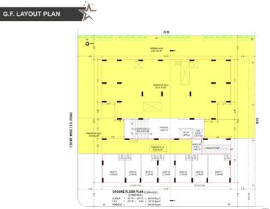 Project Image of 542.93 - 695.99 Sq.ft 2 BHK Apartment for buy in Taj Residency