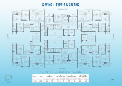 Project Image of 663.0 - 858.0 Sq.ft 2 BHK Apartment for buy in Pharande Puneville Phase III Cluster D