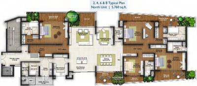 Project Image of 4540.0 - 9200.0 Sq.ft 4 BHK Penthouse for buy in Assetz 27 Park Avenue
