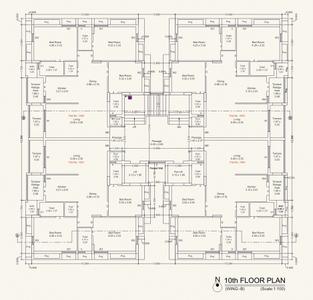 Project Image of 941.73 - 1024.19 Sq.ft 3 BHK Apartment for buy in BLJ Silver Square