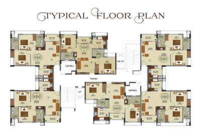 Project Image of 976.0 - 988.0 Sq.ft 2 BHK Apartment for buy in Skyline Hazel