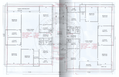 Project Image of 2325.0 - 6122.73 Sq.ft 4 BHK Apartment for buy in Aadesh Vimalam Palace
