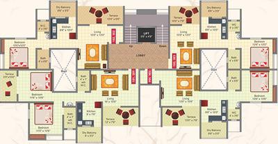 Project Image of 644.0 - 1005.0 Sq.ft 1 BHK Apartment for buy in Neeti Shreeleela