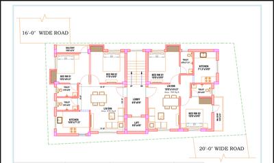 Arjun Gayathri Gayathri Cluster Plan from 1st to 3rd Floor 1