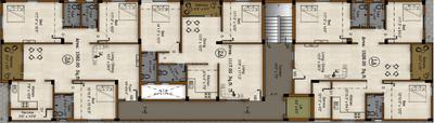 Project Image of 1117.0 - 1562.0 Sq.ft 2 BHK Apartment for buy in Veera ALA Garden Apartments