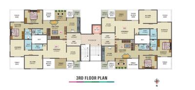 Project Image of 509.78 - 1082.0 Sq.ft 2 BHK Apartment for buy in Swaraaj Paradise