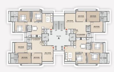 Project Image of 765.0 - 855.0 Sq.ft 2 BHK Apartment for buy in Ananta Elegance