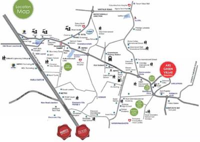 ARS Green Villae Raspberry Location Plan 1