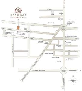 Project Image of 950.0 - 1334.0 Sq.ft 2 BHK Apartment for buy in Shiv Aashray Residency