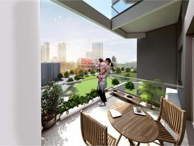 Project Image of 0.0 - 466.4 Sq.ft 1 BHK Apartment for buy in Garve Omega Paradise Wing M