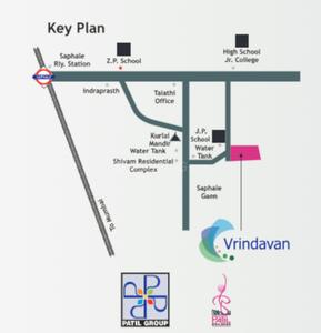 Project Image of 312.05 - 537.23 Sq.ft 1 BHK Apartment for buy in Patil Vrindavan Complex Phase III