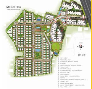 Project Image of 1340.0 - 2460.0 Sq.ft 2 BHK Apartment for buy in SMR Vinay Boulder Woods Block A