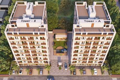 Project Image of 468.15 - 665.66 Sq.ft 1 BHK Apartment for buy in Vakratund Palms