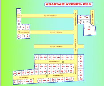 Project Image of 707.0 - 6613.0 Sq.ft Residential Plot Plot for buy in Anandam Avenue ph 4
