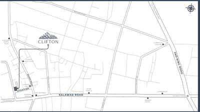 Project Image of 2212.74 - 2223.18 Sq.ft 4 BHK Apartment for buy in Ramdut Builders Clifton
