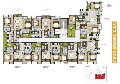 Project Image of 446.0 - 1486.0 Sq.ft 1 BHK Apartment for buy in BBCL Harshika