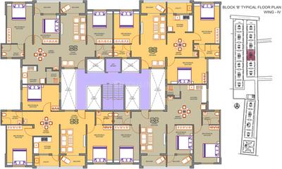 Project Image of 584.0 - 1264.0 Sq.ft 1 BHK Apartment for buy in Sree Vardhana Constellation