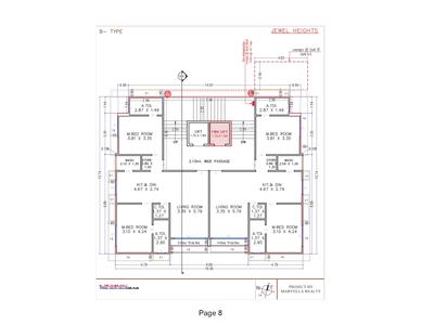 Project Image of 792.33 - 2640.49 Sq.ft 2 BHK Apartment for buy in Marvella Jewel Heights