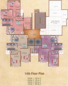 Project Image of 676.0 - 780.0 Sq.ft 2 BHK Apartment for buy in Abhismit Aum Heights