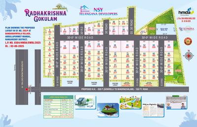 Project Image of 1503.0 - 2007.0 Sq.ft Residential Plot Plot for buy in Nsy Radhakarishna Gokulam
