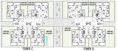 Project Image of 1789.0 - 2570.0 Sq.ft 3 BHK Apartment for buy in Central Park Aqua Front Towers