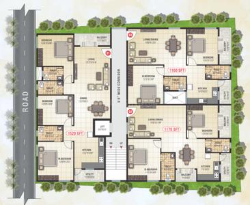 Project Image of 1160.0 - 1520.0 Sq.ft 2 BHK Apartment for buy in Murari Nest