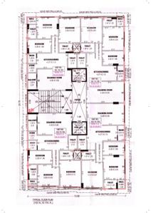 Project Image of 694.92 - 733.88 Sq.ft 3 BHK Apartment for buy in Scarlet Homes