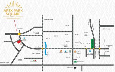 Project Image of 510.0 - 664.0 Sq.ft Studio Studio Apartment for buy in Floral Apex Park Square Studio