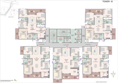 Project Image of 1670.0 - 2485.0 Sq.ft 3 BHK Apartment for buy in Myhna Vistara