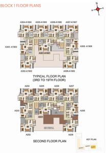 Project Image of 1008.0 - 1028.0 Sq.ft 2 BHK Apartment for buy in Casagrand Aria