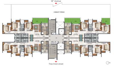 Project Image of 694.81 - 1320.95 Sq.ft 2 BHK Apartment for buy in Lodha Palava Olivia