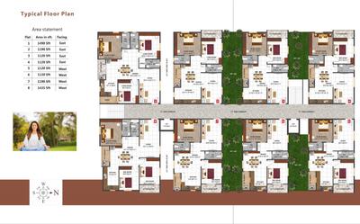 Project Image of 970.0 - 1505.0 Sq.ft 2 BHK Apartment for buy in Sree Gardenia