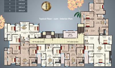 Project Image of 1135.0 - 1840.0 Sq.ft 2 BHK Apartment for buy in Geetanjali Green