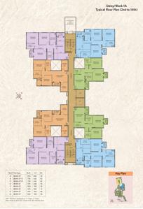 Project Image of 515.0 - 991.0 Sq.ft 1.5 BHK Apartment for buy in Siddha Waterfront Phase I