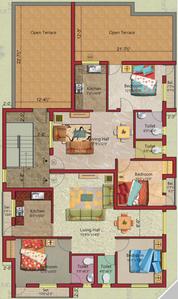 Project Image of 564.0 - 957.0 Sq.ft 1 BHK Apartment for buy in Chandran Casita