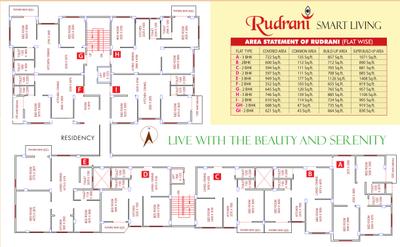 Project Image of 819.0 - 1408.0 Sq.ft 2 BHK Apartment for buy in Pioneer Rudrani Residency