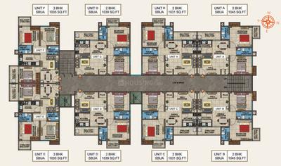 Project Image of 1005.0 - 1414.0 Sq.ft 2 BHK Apartment for buy in Rashi Shree Tower