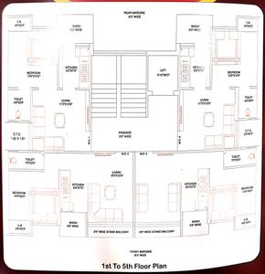 Project Image of 277.06 - 294.29 Sq.ft 1 BHK Apartment for buy in Jay Apartment