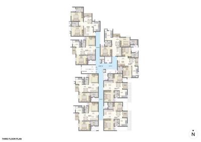 Project Image of 888.0 - 2248.0 Sq.ft 2 BHK Apartment for buy in Sidharth Square