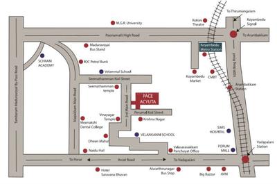 Project Image of 745.0 - 1220.0 Sq.ft 2 BHK Apartment for buy in Pace Acyuta