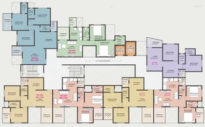 Project Image of 563.0 - 758.0 Sq.ft 2 BHK Apartment for buy in Bhalachandra Avencia Plaza