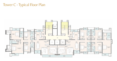 Project Image of 1455.0 - 2722.0 Sq.ft 3 BHK Apartment for buy in Sheth Avalon Phase 2