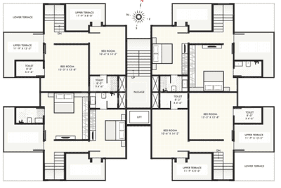 Project Image of 950.0 - 1975.0 Sq.ft 2 BHK Apartment for buy in Akshar Enclave